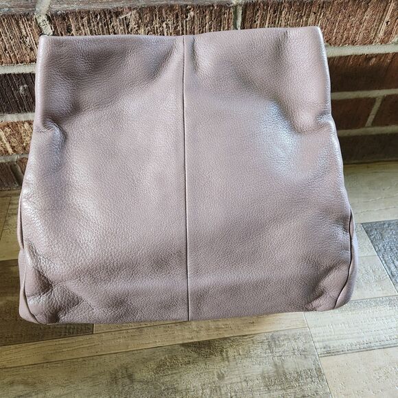 Coach Madison Phoebe Grey Pebbled Soft Leather Purse 26224 Shoulder Bag *flaw - Picture 6 of 16